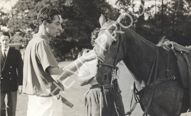 1950s Billy Wallace and pony