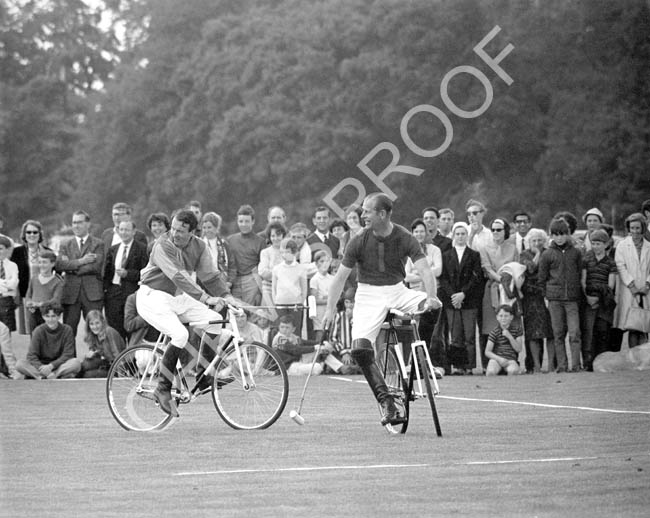 1966 Prince Philip bicycle polo