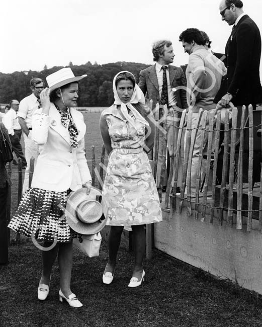 1966 Princess Anne at Ambersham with Lady Cowdray