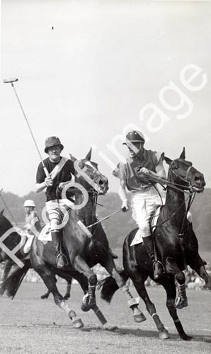 1950's Prince Philip action, right, with Harold Freeborn