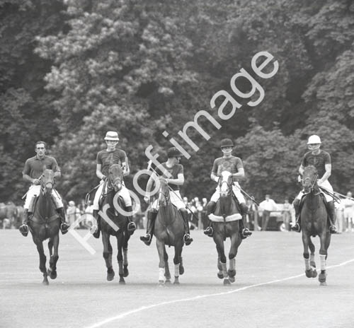 1969 Windsor team riding by