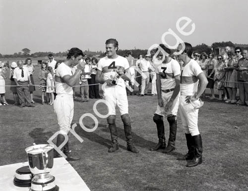 1975 Charles and trophy at Ambersham