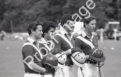 1985 Charles, Les Diables Bleus team with Guy Wildenstein